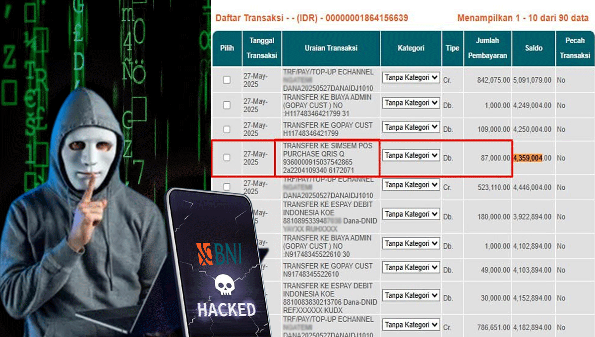 Mobile Banking BNI Kena Hack