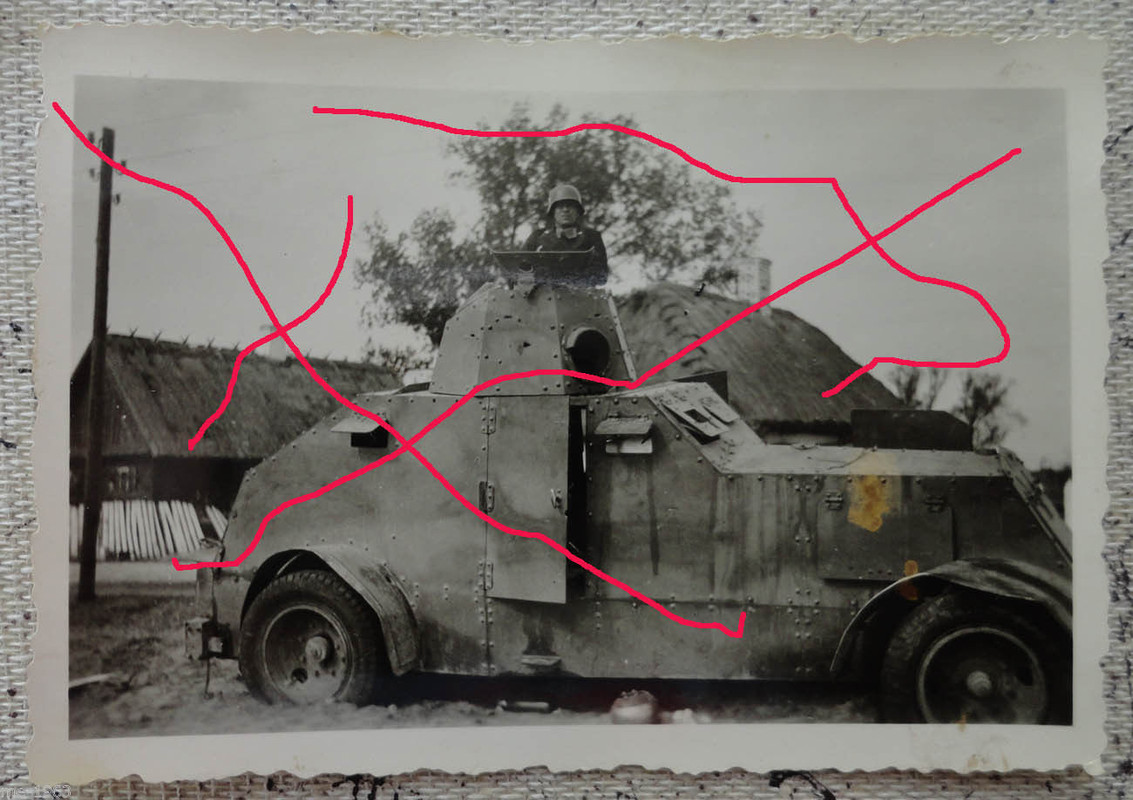original Foto POLEN 1939 polnischer Panzerspähwa