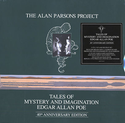 The Alan Parsons Project - Tales Of Mystery And Imagination Edgar Allan Poe (1976) [2016, 40Th Anniversary Edition, 3CD + Blu-Ray Audio]