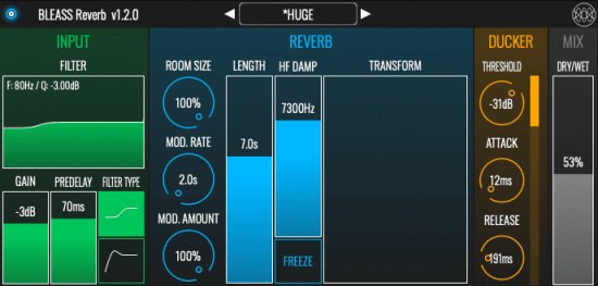 BLEASS Reverb 1.3.0