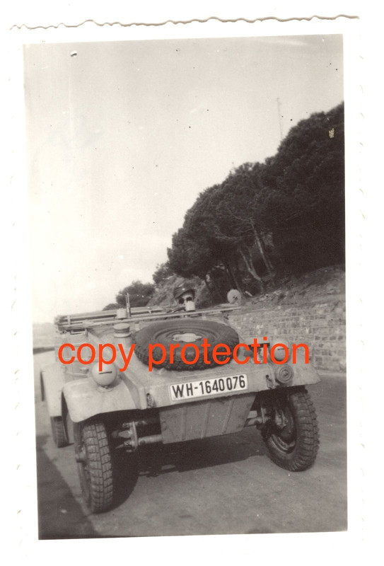 VW 82 KÜBELWAGEN Italien 1944 San Remo