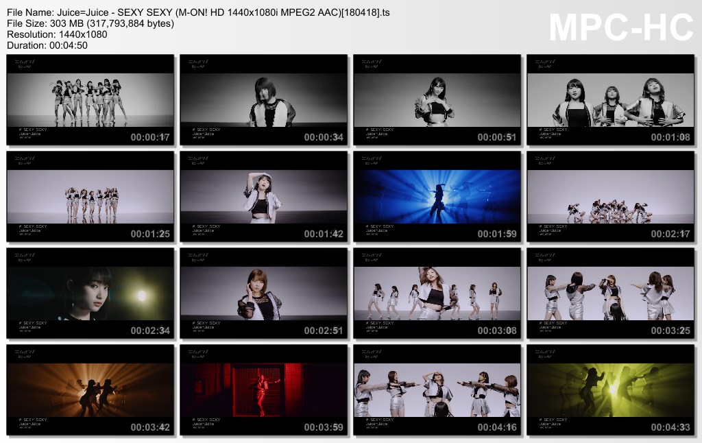 Juice=Juice - SEXY SEXY (M-ON! HD 1440x1080i MPEG2 AAC)[180418].