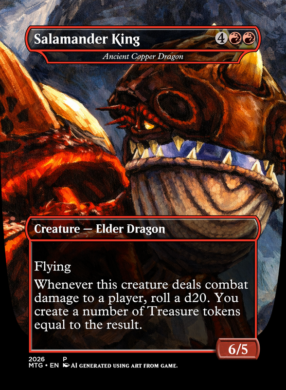 Ancient Copper Dragon (Salamander King)