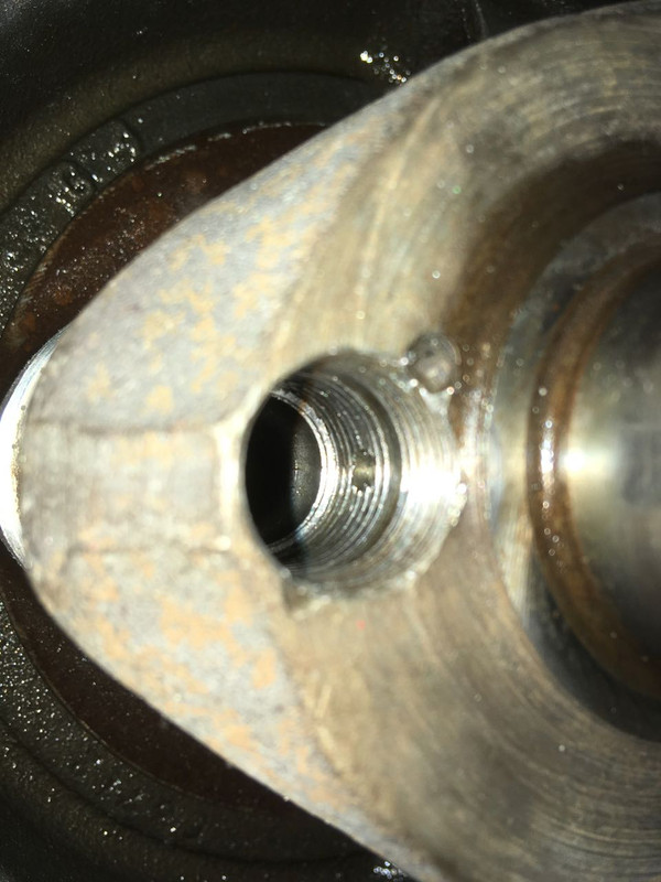 T100 sludge trap removed angle