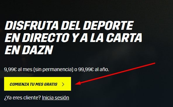 Dazn online gratis pirata