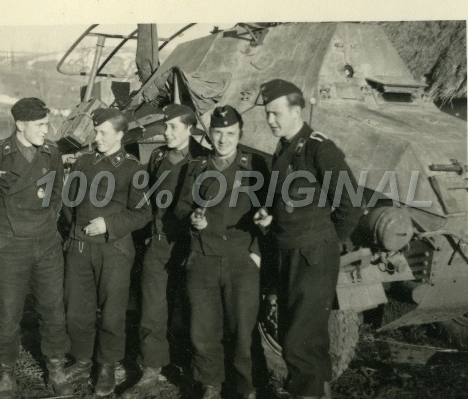 Fotos 1. Panzer Division Funkwagen Abt 8 Rad Spä