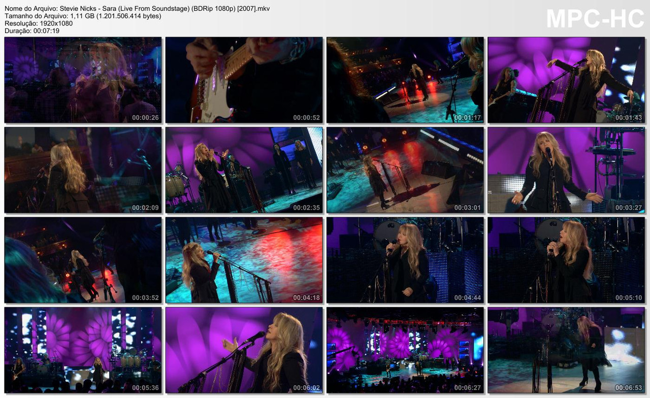 Stevie Nicks - Sara (Live From Soundstage) (BDRip 1080p) [2007]