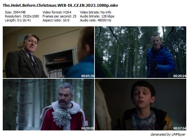 Loupež před Vánoci / The Heist Before Christmas (2023)