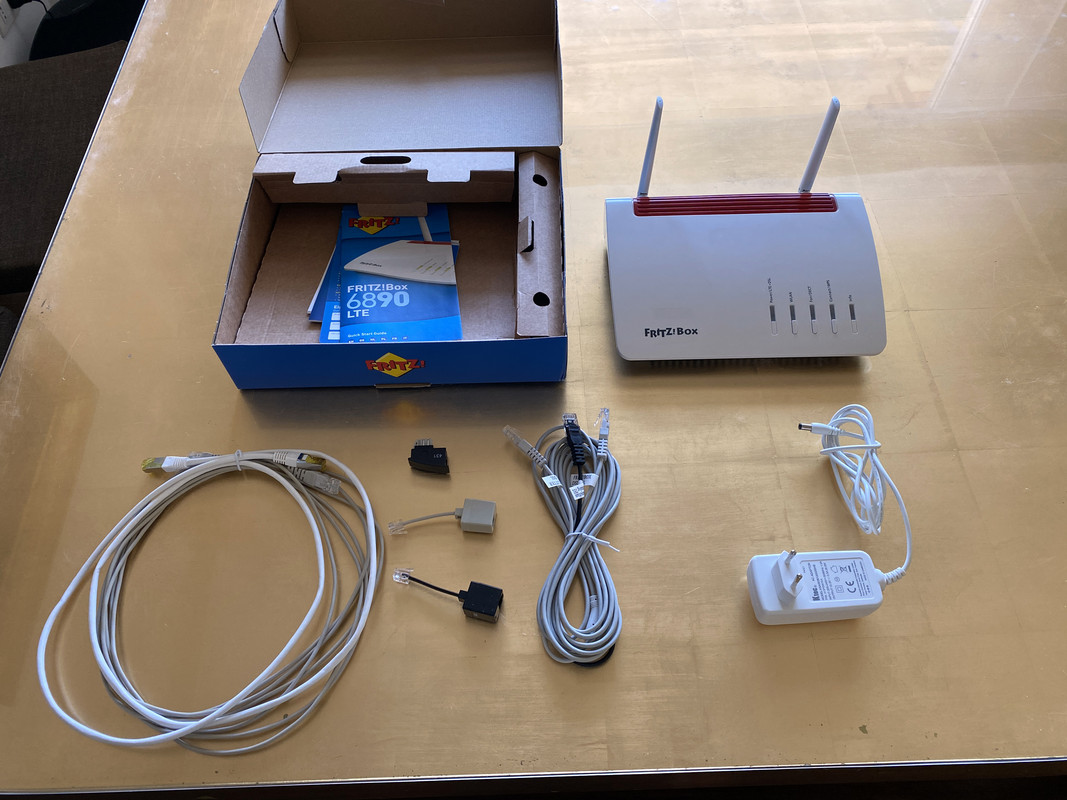 Fritz!Box 6890 Lte completo