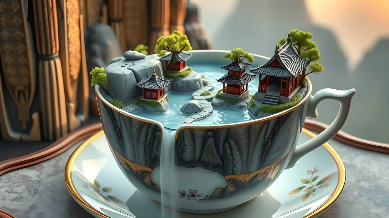 Tea Cup Temple