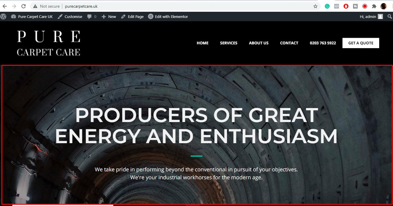 theme section issue