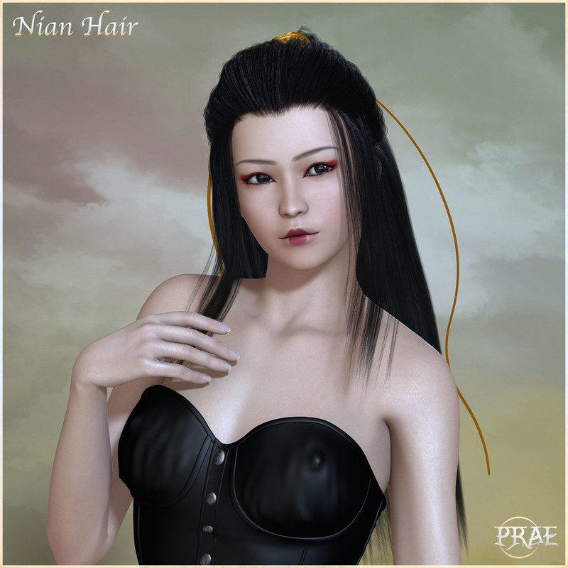 Prae-Nian Hair For Poser