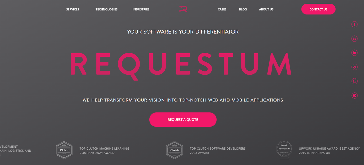 Machine Learning Consultants Requestum