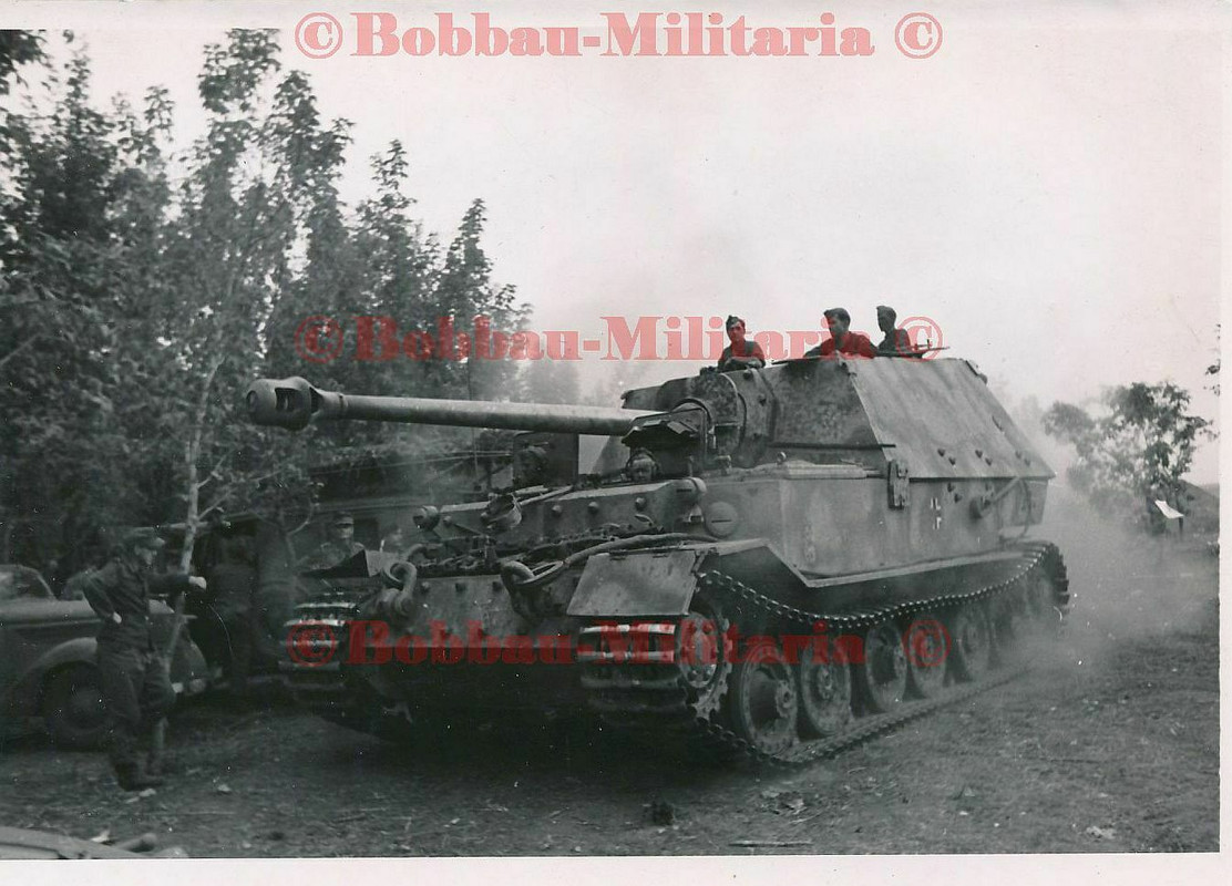 Foto Panzerjäger Jagdpanzer Tiger (P) Ferdinand ELEFANT SdKfz 184