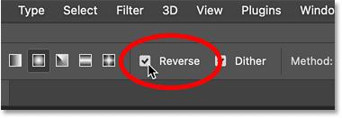 choose-reverse-gradient-option