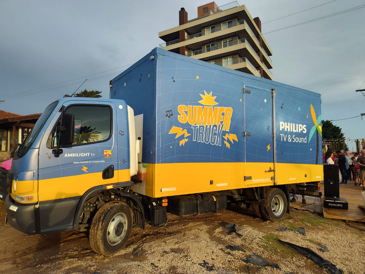 El verano se vive con el Summer Truck de Philips en la Costa Atlántica