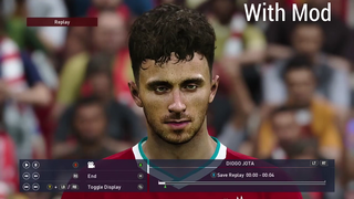 PES 2021 Diogo Jota Face by Sameh Momen