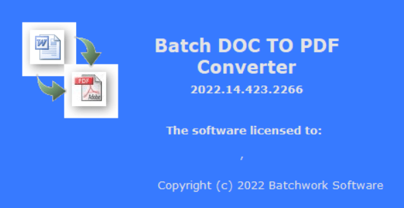 Batch DOC to PDF Converter v2022.14.423.2266