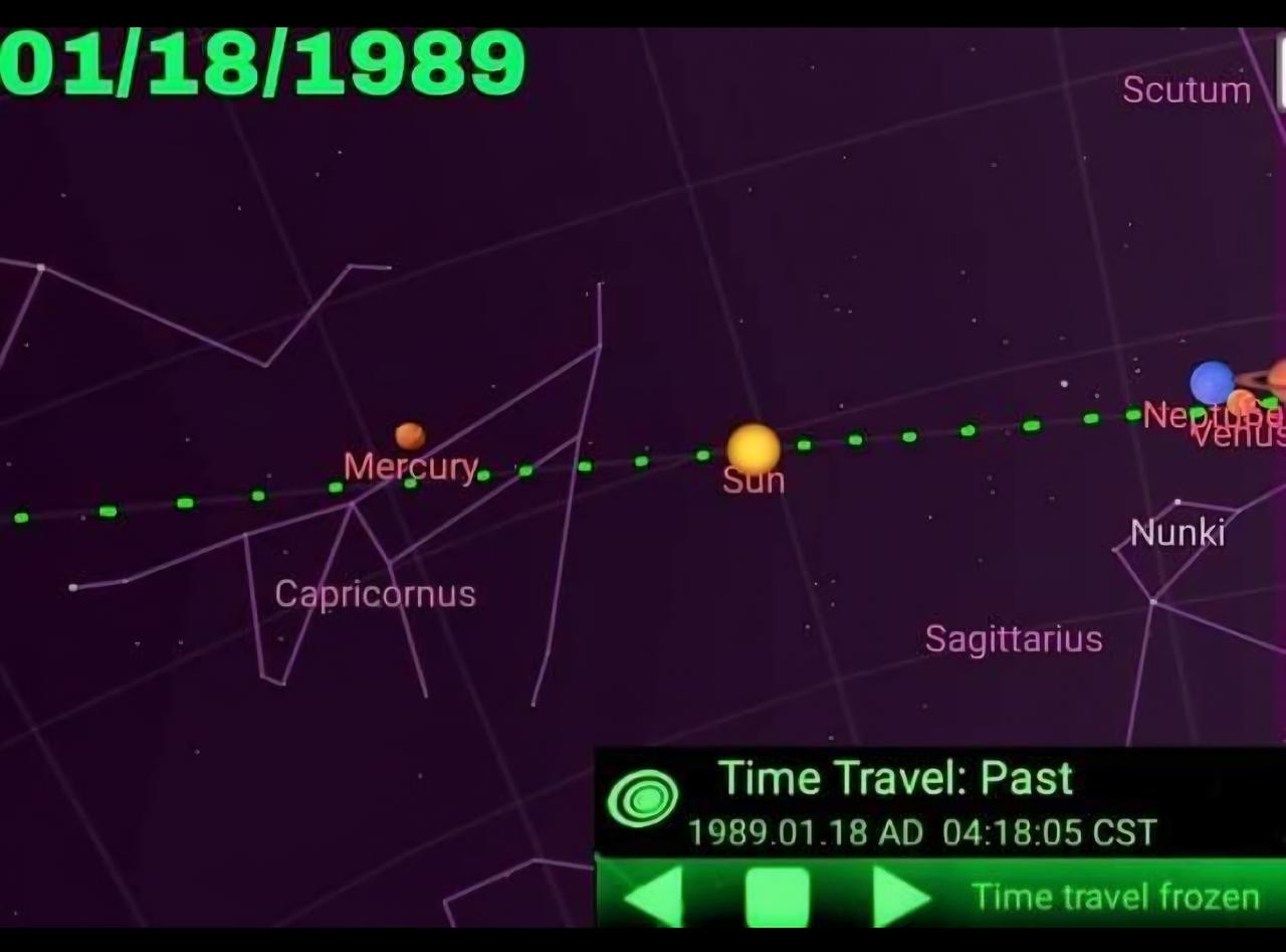 Sky Map confirmed step 3