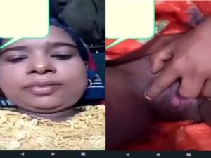 Village girl spreading her pussy closeup