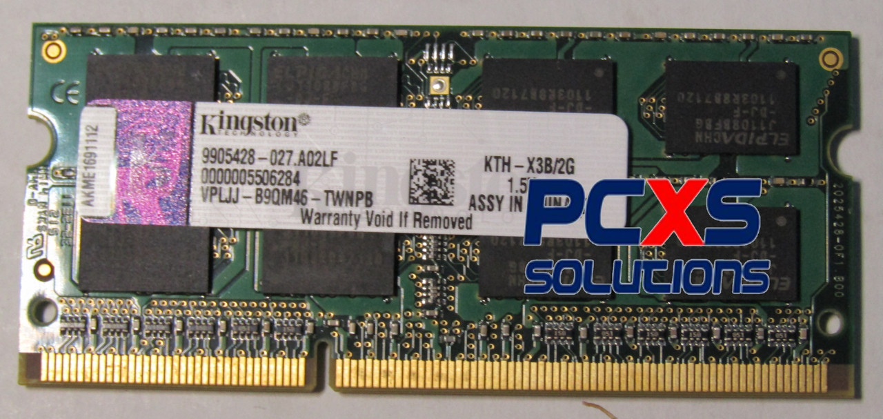 Kingston DDR3 5212 Ram HP Laptop