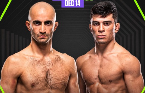 Гига Чикадзе срещу Кевин Валехос на UFC Vegas 112