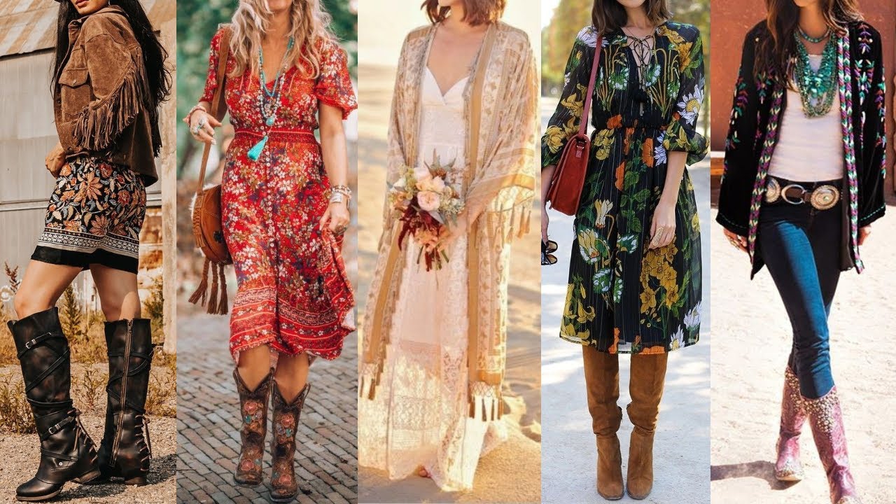 Moda boho, la tendencia otoño - invierno 2022