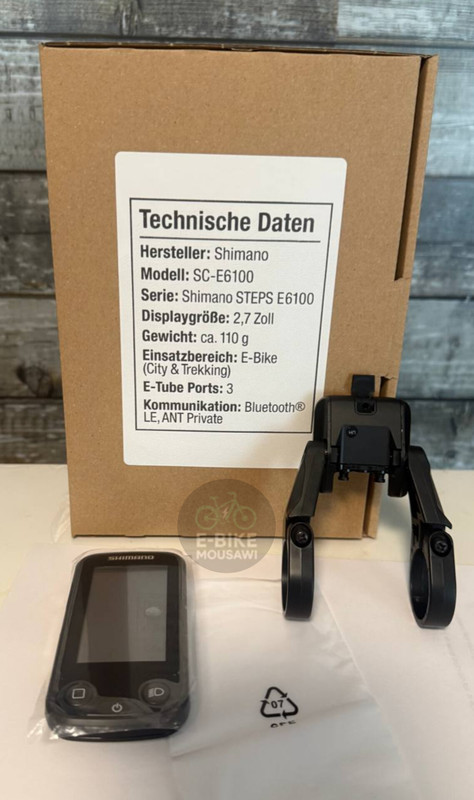 Shimano SC-E6100 Display