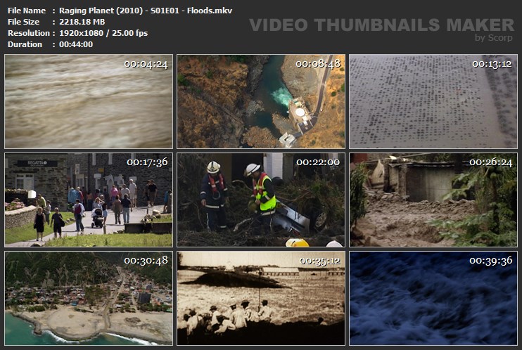 Raging Planet (2010) - S01E01 - Floods.mkv