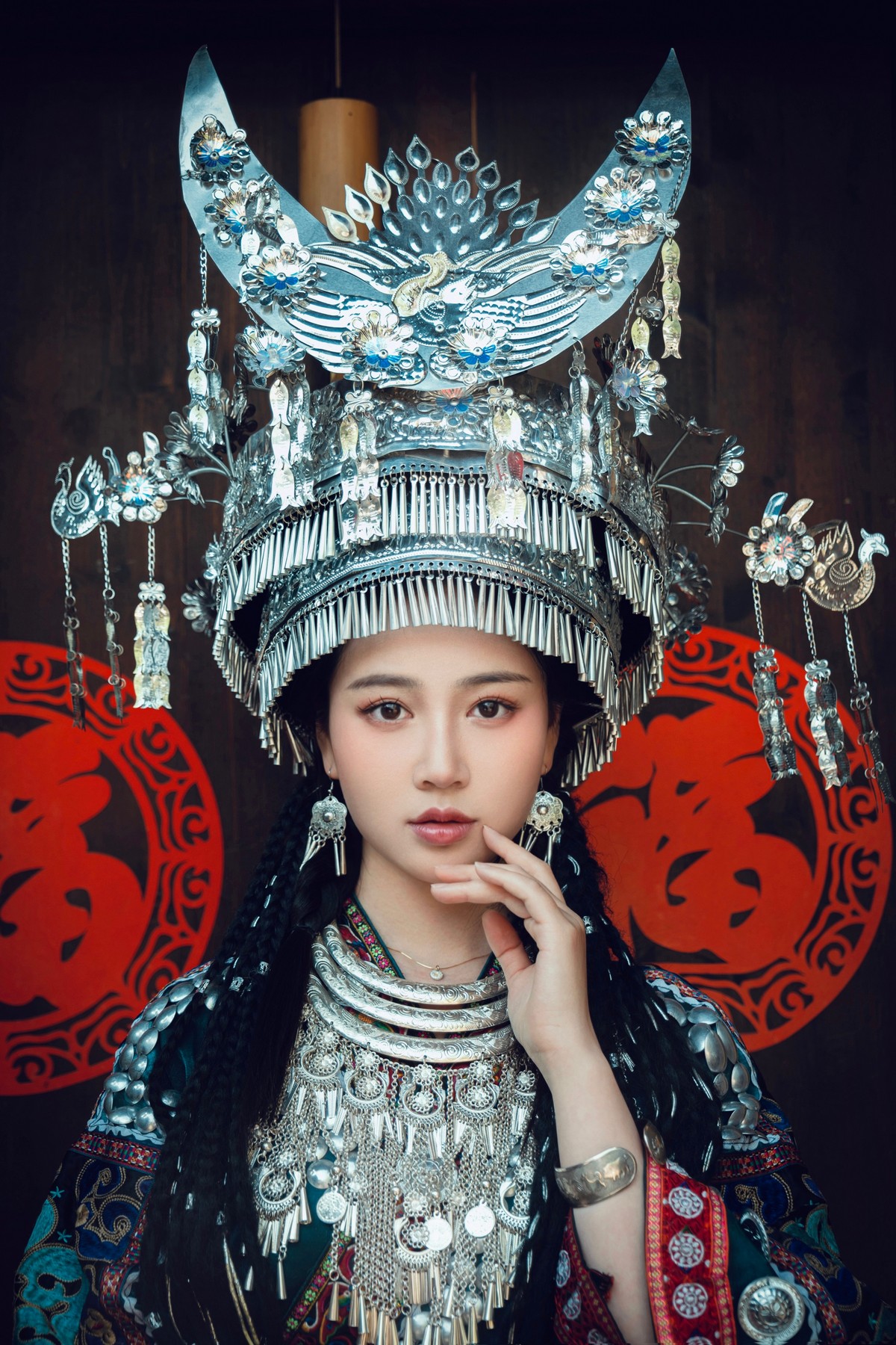 年年nnian 苗疆少女写真 民族风情Cosplay图集