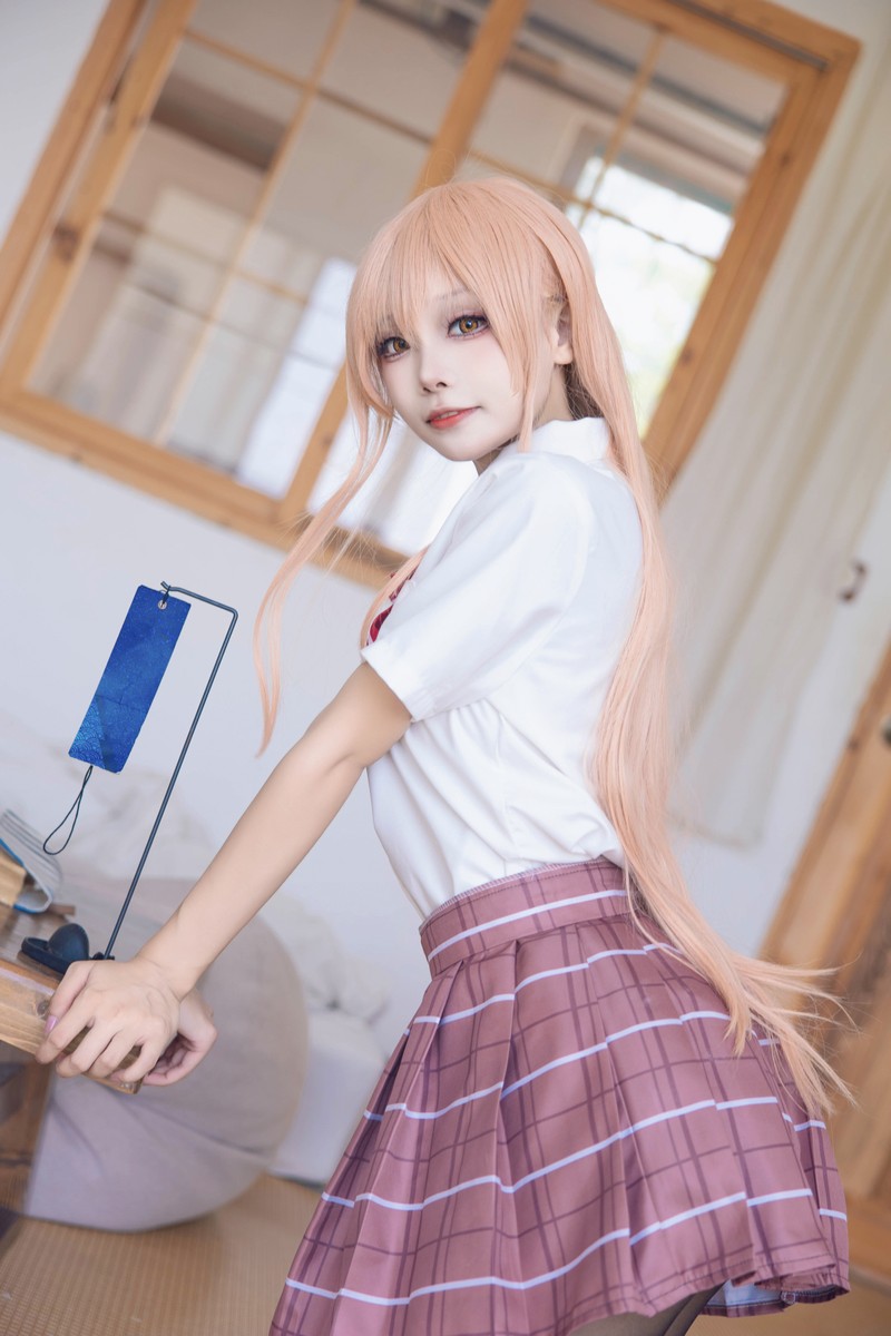 艾西Aiwest 邻家天使椎名真昼Cosplay写真图集 动漫角色高清图集 40P (150.1M)插图1