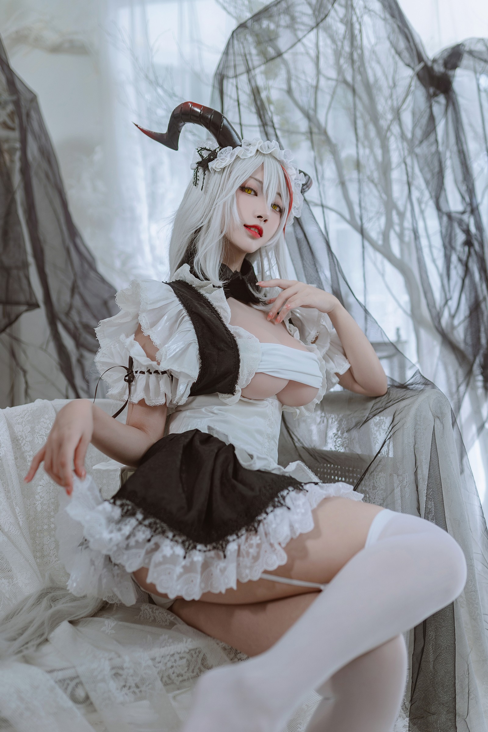 宮本桜 埃吉尔 女仆 Cosplay 写真合集｜碧蓝航线女仆主题（29P｜314MB）插图4