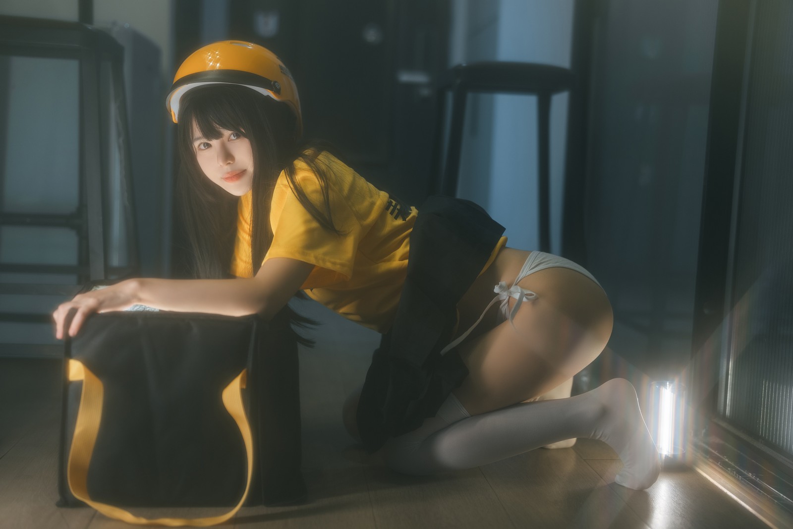 rua阮阮 外卖员 剧情向 写真图集｜角色扮演私房摄影（40P｜704MB）插图6