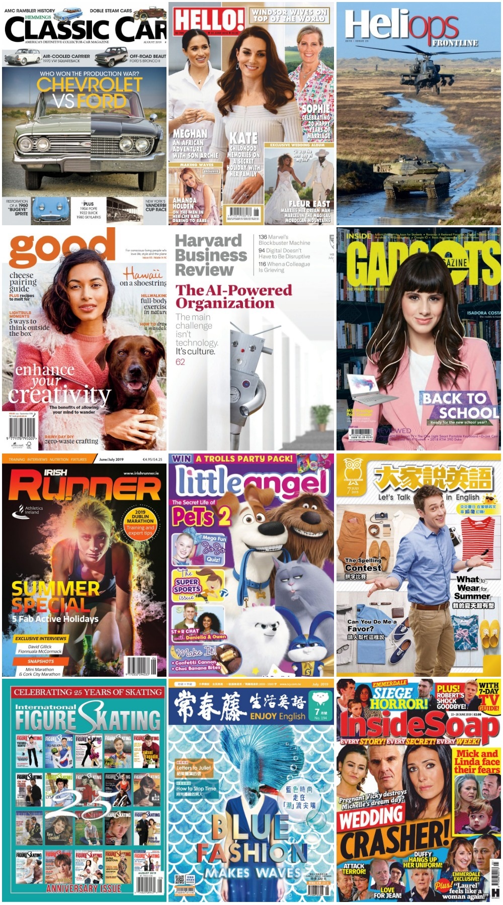 50 Assorted Magazines - June 29 2019