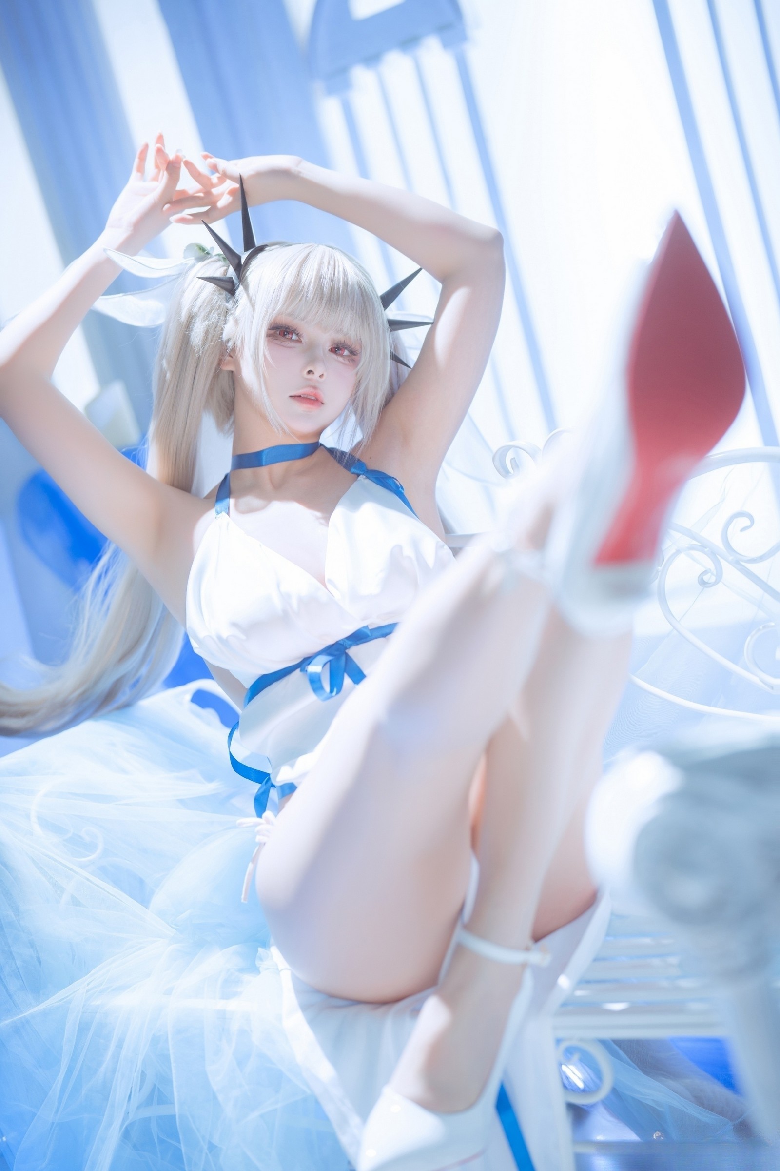 w百合欧皇子w 碧蓝航线可畏写真集 – 纪念印记主题COS高清图 [14P-21.8MB]插图5