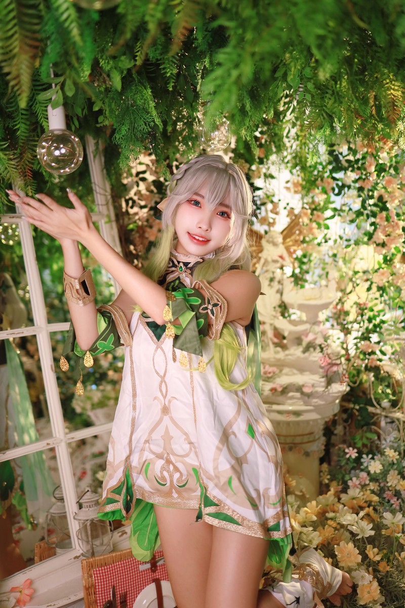 落落Raku 纳西妲 Nahida 原神 Cosplay 写真 53P+1V