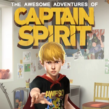 The Awesome Adventures of Captain Spirit box art