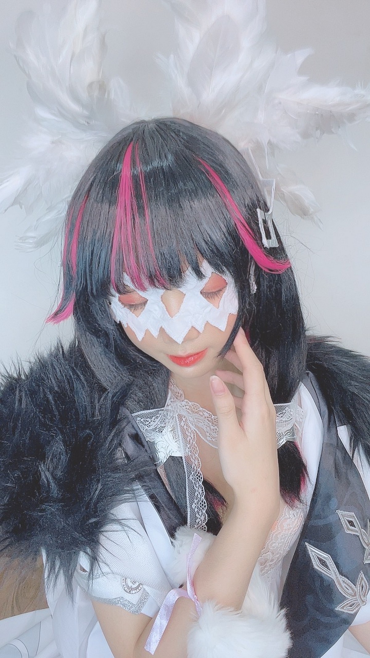 PoppaChan Columbina Cosplay Set (Genshin Impact Fatui) – 146 Photos 346MB插图3