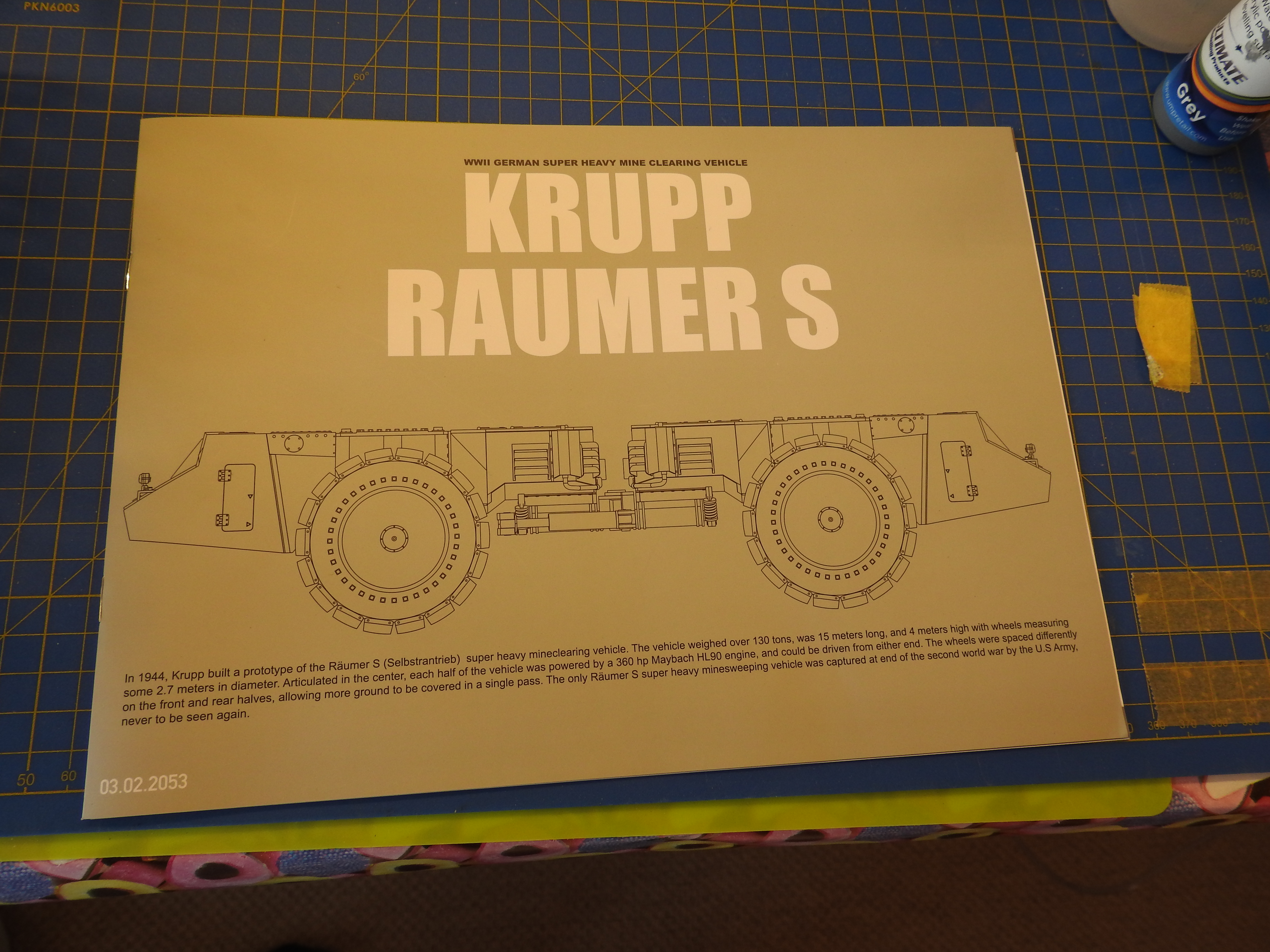 Krupp Raumer S, Takom, 1/35 DSCN9360