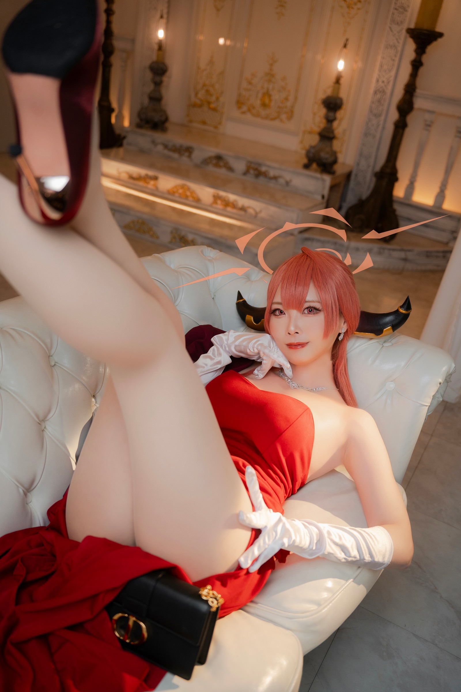 Maou Mo – Rikuhachima Aru Cosplay 高清写真（13P-149.3M）蔚蓝档案角色插图2