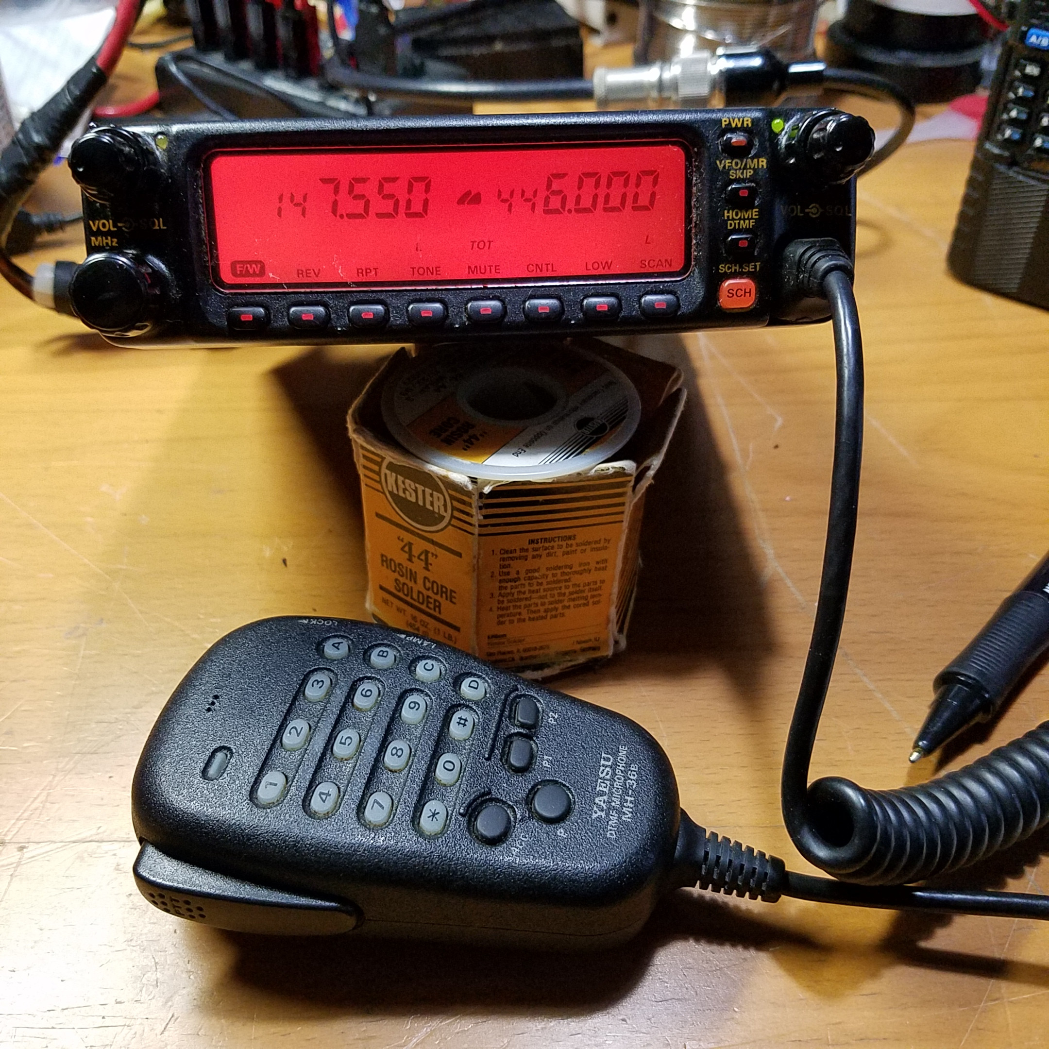 Crystal Radio Club Yaesu FT8100 — Postimages