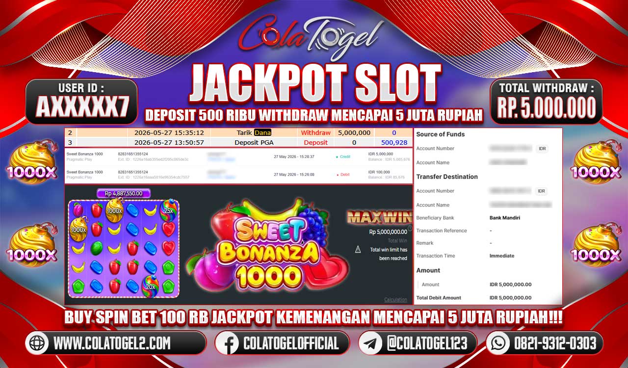 JACKPOT SLOT GACOR!!