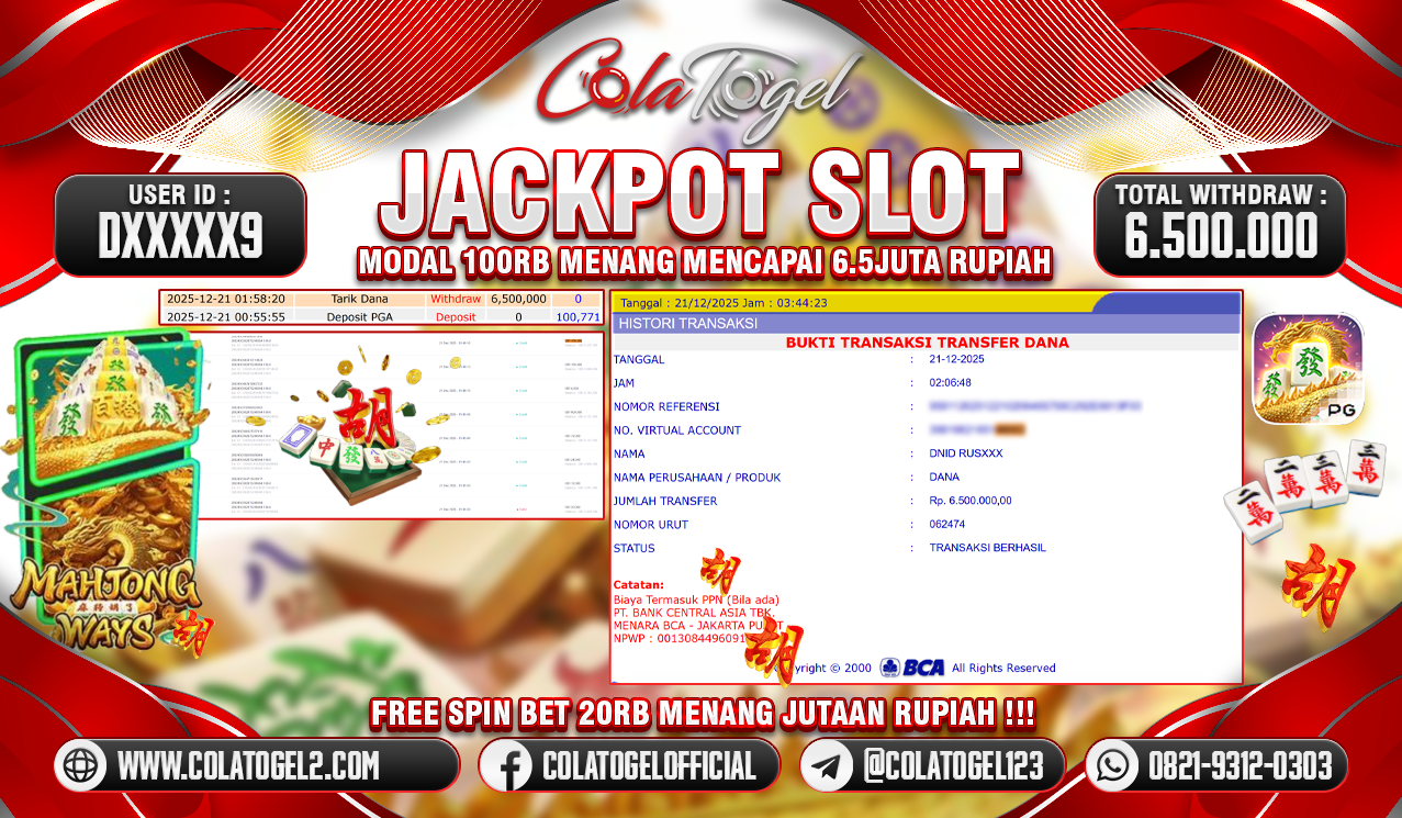 JACKPOT SLOT GACOR!!