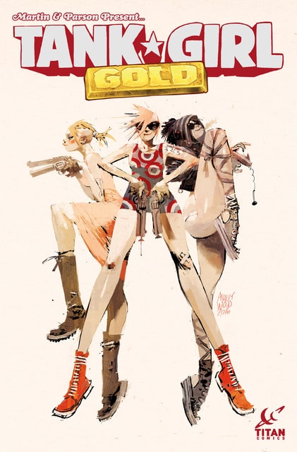 Tank Girl - Gold #1-4 (2016-2017) Complete