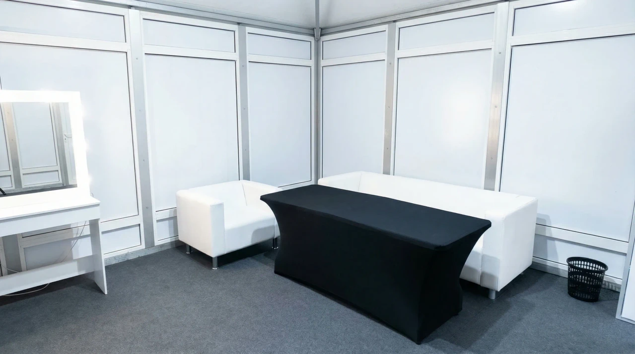 Аренда шатров и оборудования для гримерных