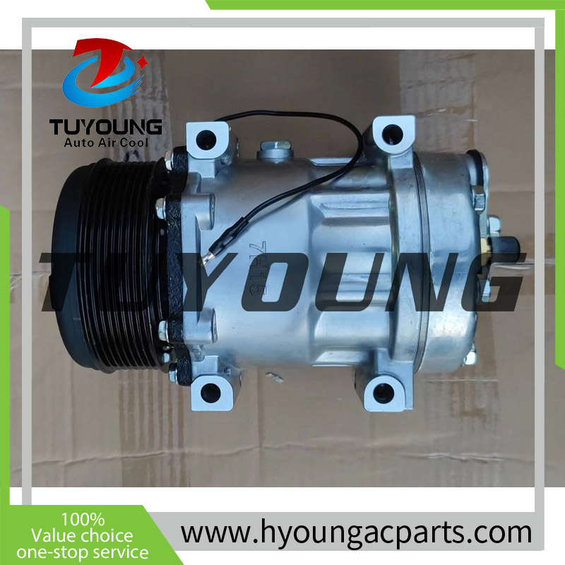 SD7H15 auto ac compressor for Case-IH Caterpillar Tractor 4021 2992212 3004277 3952123 299-2212