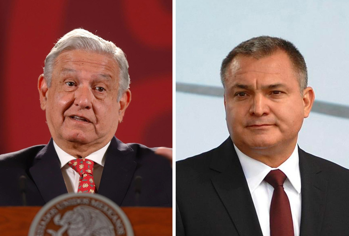 AMLO pide hacer públicos los audios donde García Luna reconoce sobornos