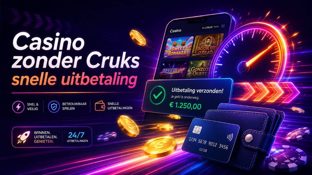 casino zonder cruks snelle uitbetaling