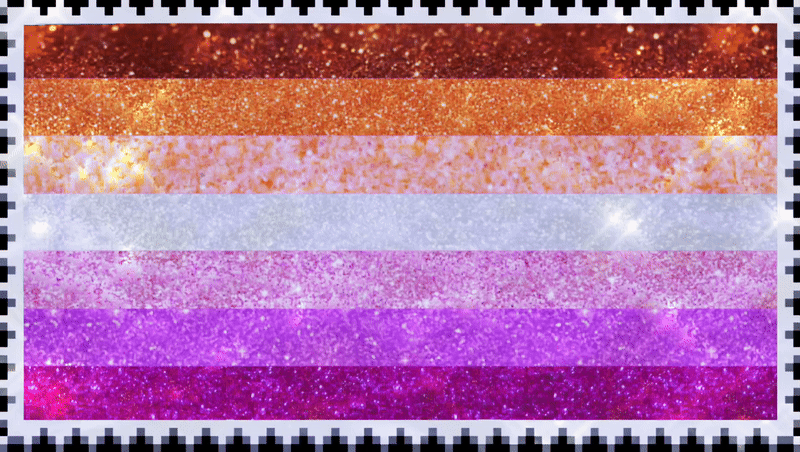lesbian flag