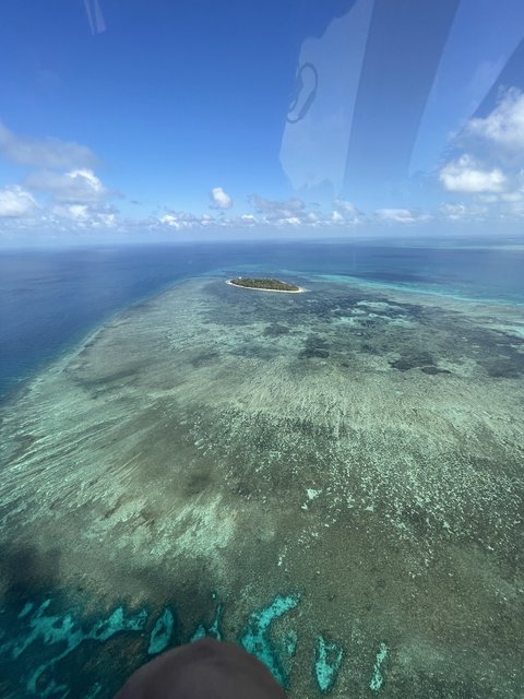 Gran barrera de coral desde el aire - El abrazo a Pearl (2)